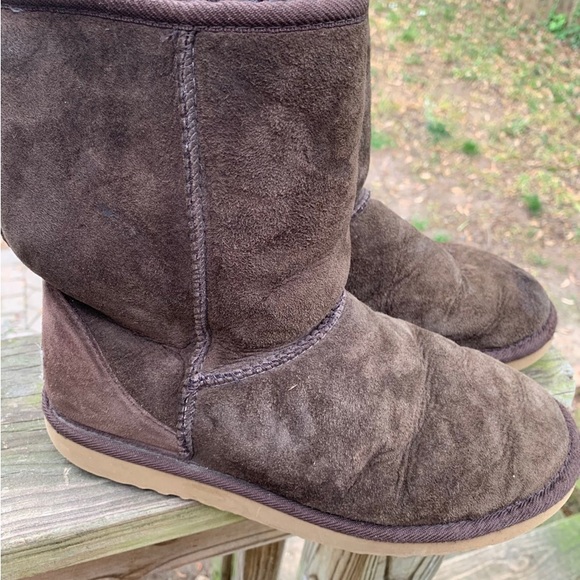 Chocolate Brown Authentic Classic Uggs - Picture 3 of 10